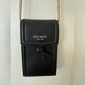 Kate Spade Knott North South Phone Crossbody - Black